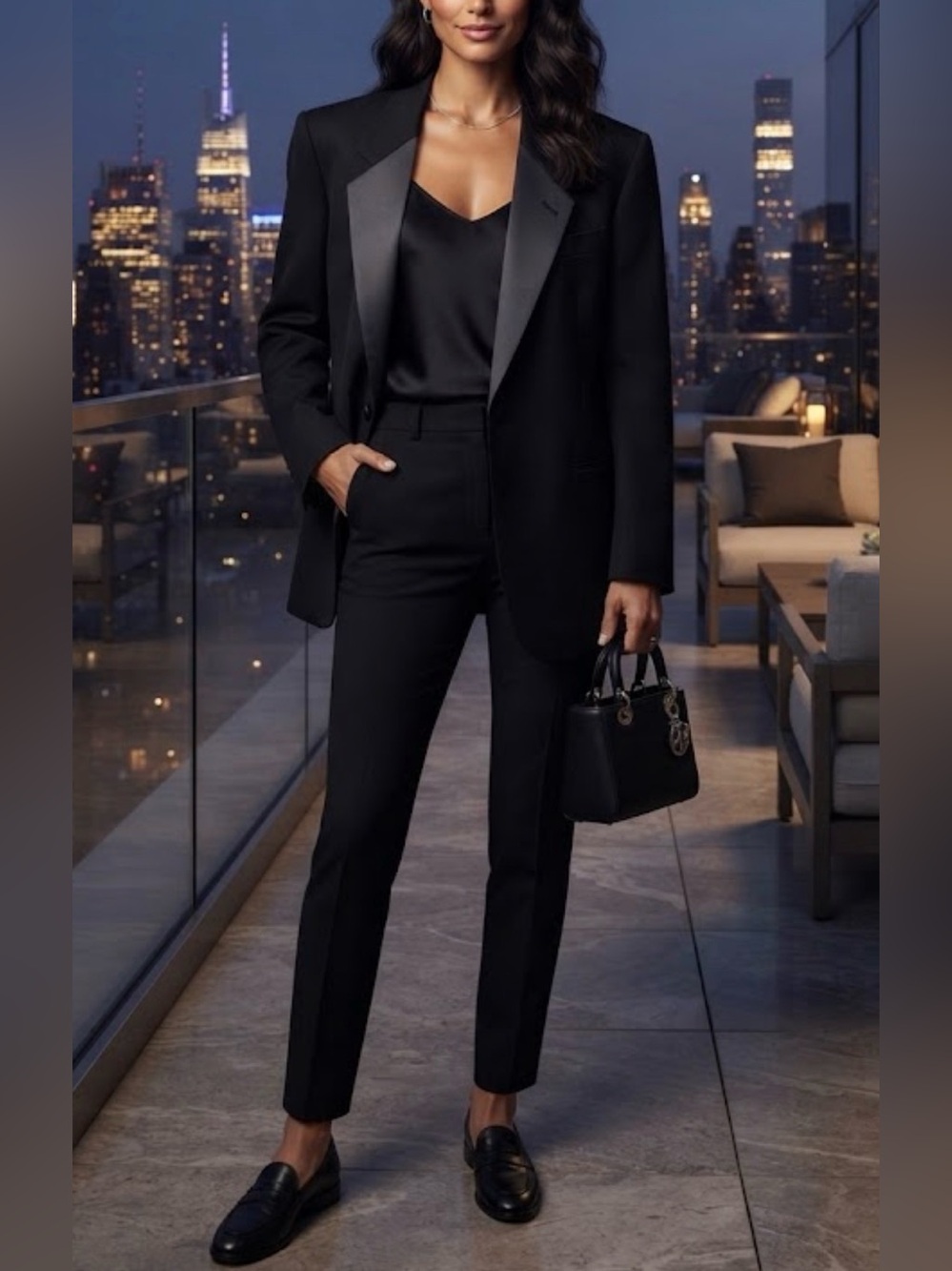 Christian Dior le Connaisseur Black Jacket Unisex Oversized Blazer XLarge